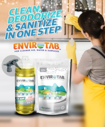 Envirotab trigger sprayer bottle